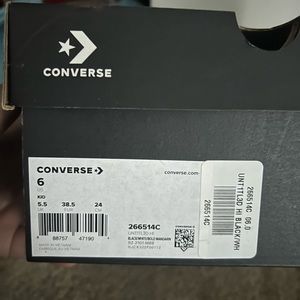 UNT1TL3D Converse size 6Y